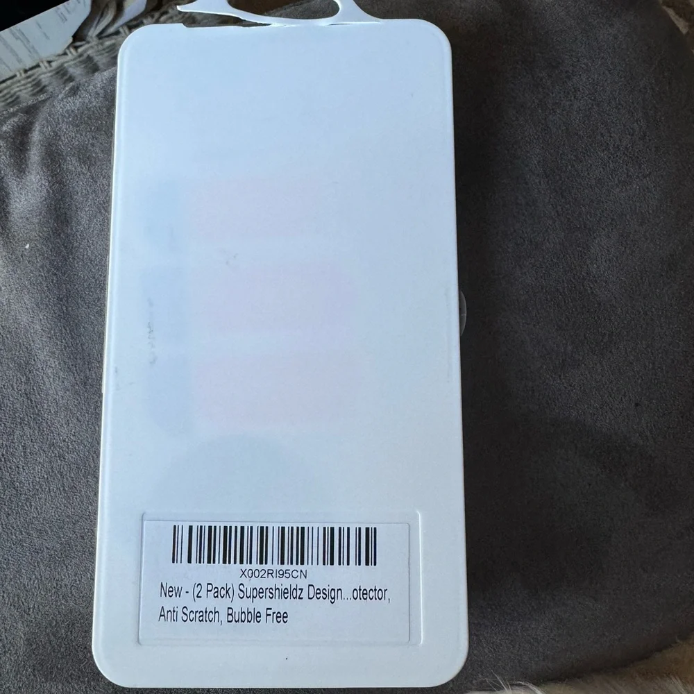 New 2 pack super shield design screen protectors quantity 2